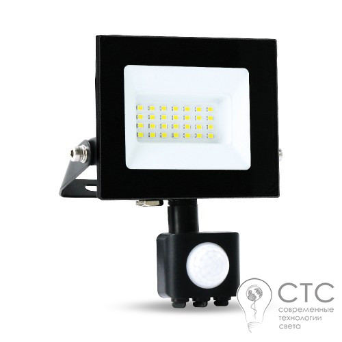 Светодиодный прожектор Ardero LL-2020ARD 20W 1600Lm 6500K с датчиком - фото 2