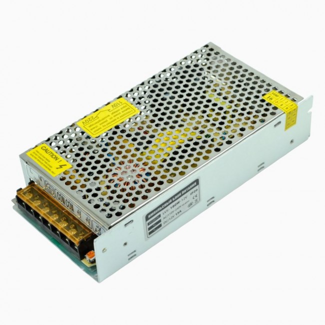 Блок питания Venom Негерметичный 12V 180Вт Standart