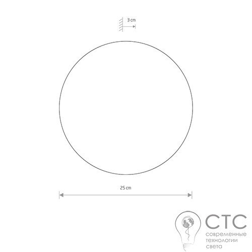Настенный светильник Nowodvorski 7638 Ring Led White M, 9 Вт, 520 лм, 3000K - фото 2