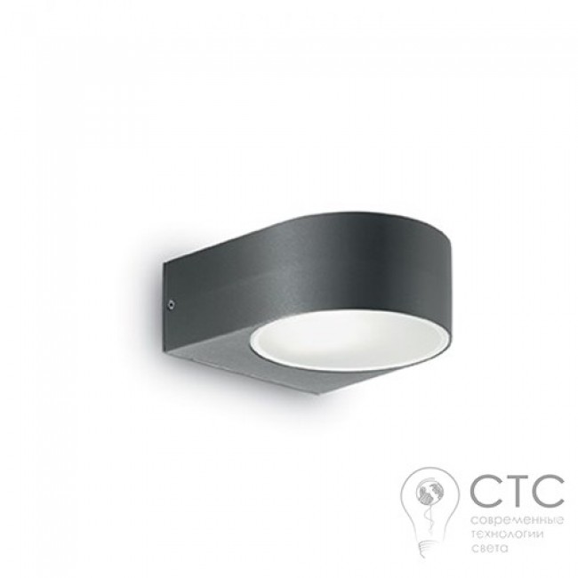 Настенный светильник Ideal Lux Iko AP1 Nero (018539) 
