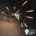 Светодиодная люстра Powerlux PW21904 BK 36W 3000К Art-Spiral