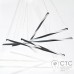 Светодиодная люстра Powerlux PW21904 BK 36W 3000К Art-Spiral