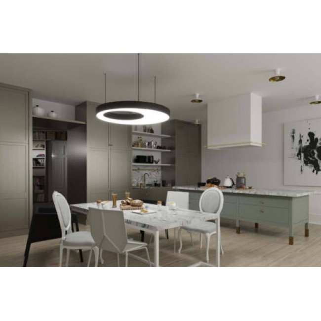 Подвесной LED светильник NAMI LIGHTING «Кольцо ассиметрик» 150W 