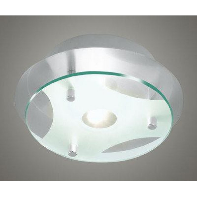 Светильник потолочный 1*40W G9 никель-мат 