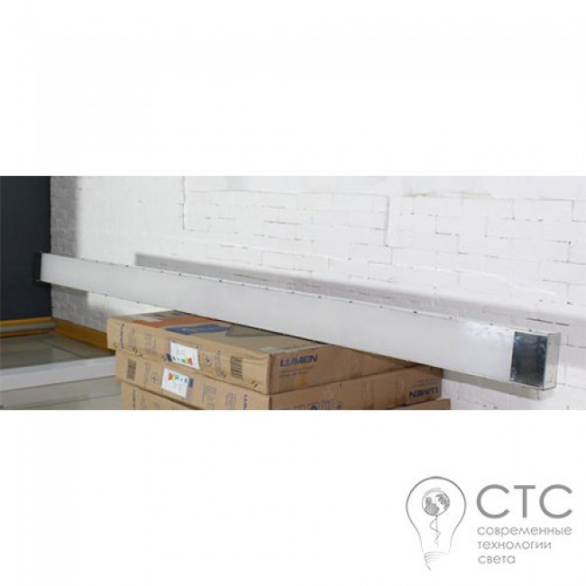 Подвесной светодиодный светильник Electrotorg Ice Steel 165W IP54 1500х220 мм