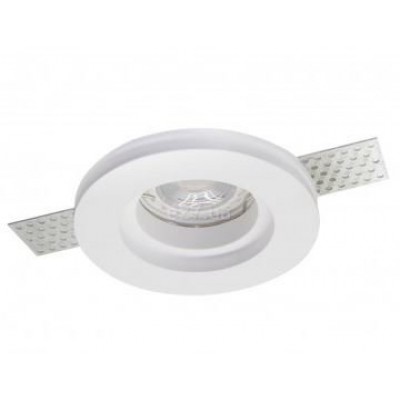 Точковий світильник Azzardo AZ3464 Hera Gips Round S (white)
