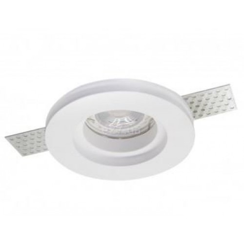 Точечный светильник Azzardo AZ3464 Hera Gips Round S (white) - фото 1