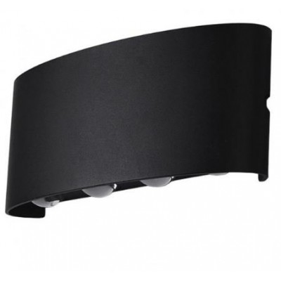 Настенный светильник Azzardo AZ3484 Ginna 3 (black)