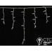 Гирлянда внешняя ICICLE красная кабель белый
