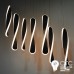 Світлодіодна люстра Powerlux PW21942 BK 56W 3000К Art-Spiral