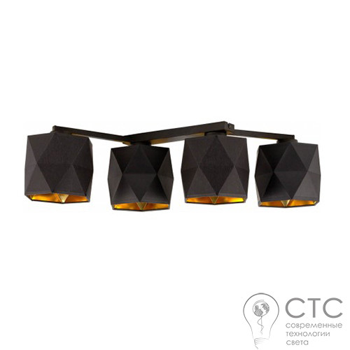 Люстра TK Lighting 1043 Siro Black - фото 1