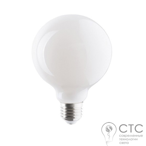 Лампа светодиодная Nowodvorski 9177 G95 8W 3000K E27 Glass Ball Bulb Led 8W - фото 1