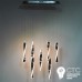 Светодиодная люстра Powerlux PW219459 CH 56W 3000К Art-Spiral