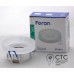 Вбудований світильник Feron CD1901 G5.3 білий матовий