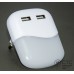 Светодиодный ночной светильник Feron FN1123 квадрат белый с USB