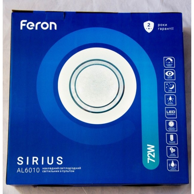 Светодиодный светильник Feron AL6010 72W  3000-6000K