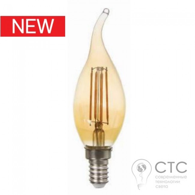 Светодиодная лампа Feron LB-159 6W E14 2200K золото