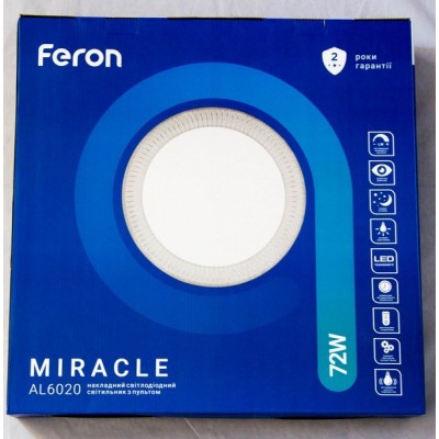 Светодиодный светильник Feron AL6020 72W  3000-6000K