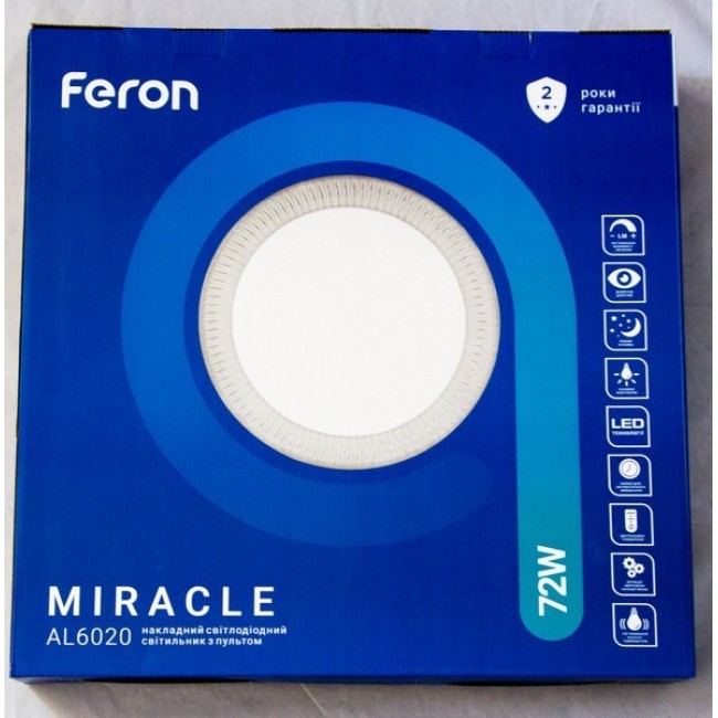 Світлодіодний світильник Feron AL6020 72W 3000-6000K