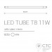 Лампа світлодіодна Nowodvorski 9253 T8 11W 3000K G13 LED Tube