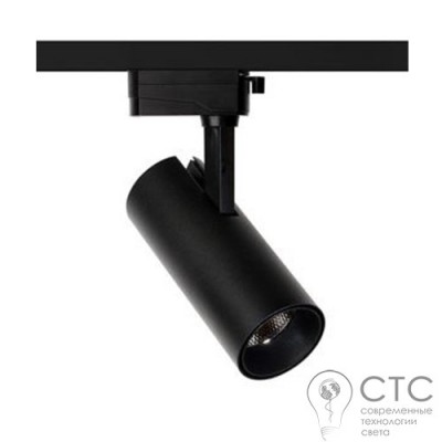 Трековий LED світильник Velmax V-TRL 35W 6500K чорний
