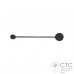 Настенный светильник Nowodvorski 7805 Orbit Black I Kinkiet M