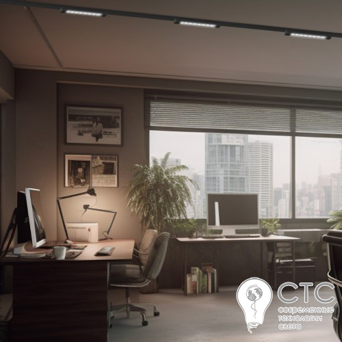 Однофазный трековый светодиодный светильник Ardero AL120 30W черный - фото 3