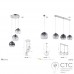 Підвісний світильник TK Lighting 2773 Santino
