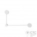Настенный светильник Nowodvorski 7801 Orbit White II Kinkiet