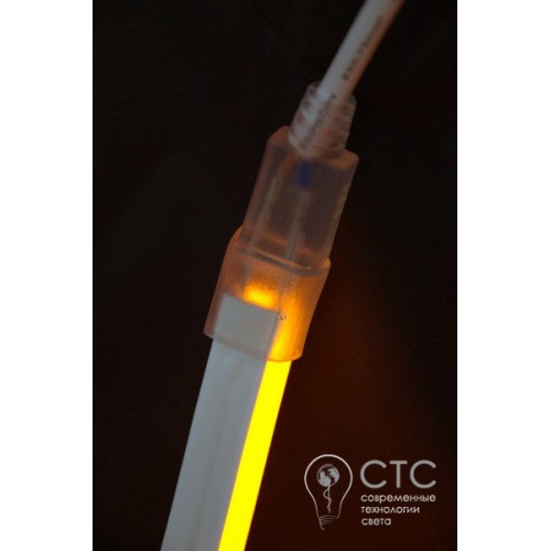 Светодиодный неон Prolum LED SMD2835-120 желтый 220V - фото 2