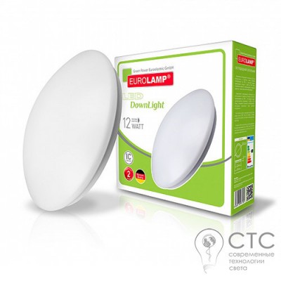 Світлодіодний світильник EUROLAMP Decolight 12W 4000K коло