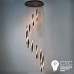 Светодиодная люстра Powerlux PW21997 BK 96W 3000К Art-Spiral