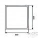 Светодиодный светильник Powerlux 36W LED 600х600 6000К 