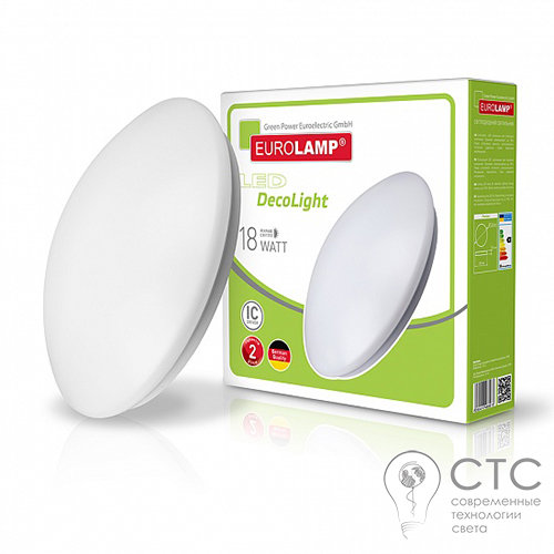 Светодиодный светильник EUROLAMP Decolight 18W 4000K круг - фото 3
