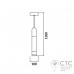Светодиодная люстра Powerlux PW60661 5W 3000К WH