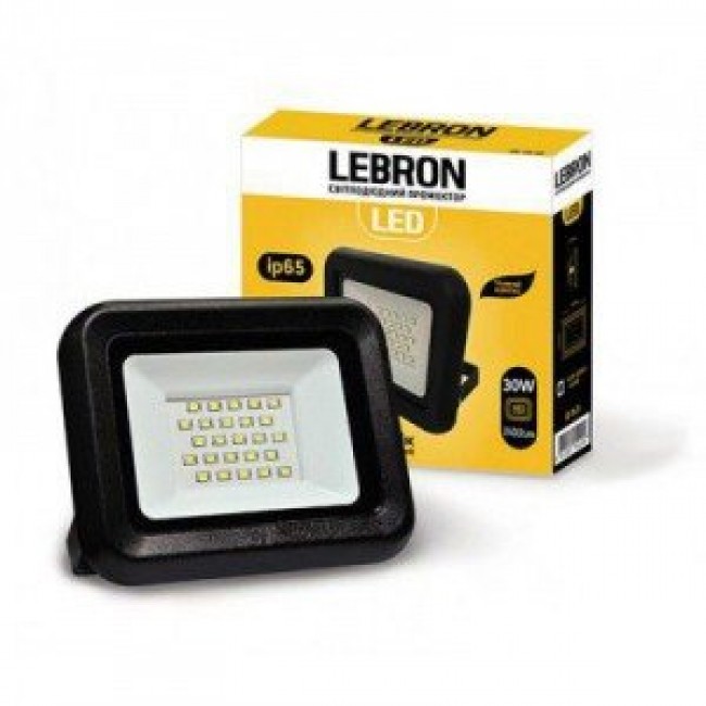 Светодиодный прожектор Lebron 30W-6200K