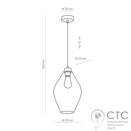 Подвесной светильник TK Lighting 4191 Tulon - фото 3