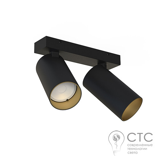 Спот Nowodvorski 7766 Mono II Black/Gold - фото 1