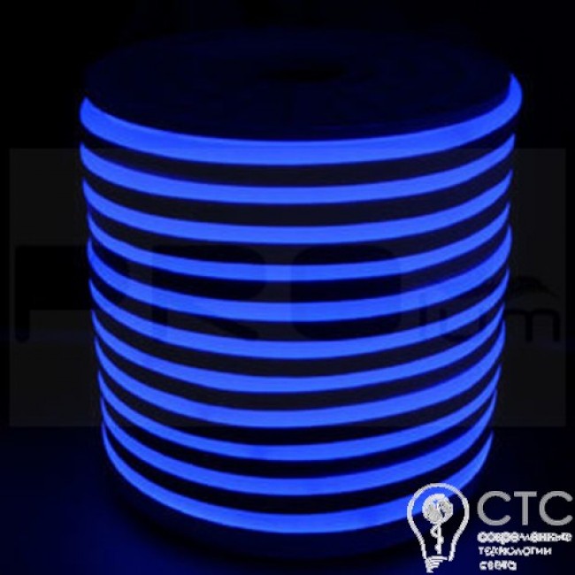 Светодиодный неон Prolum LED SMD2835-120 синий 12V