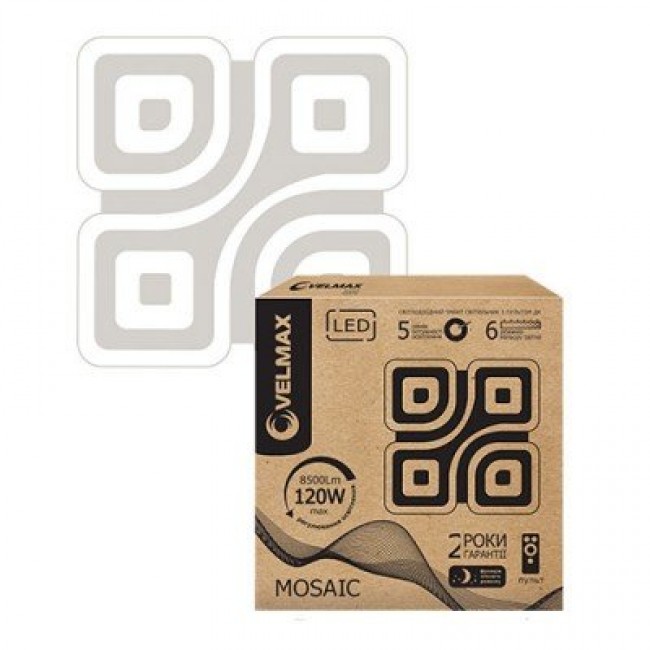 Светодиодный светильник VELMAX V-CL-MOSAIC 120W 3000K-6500K