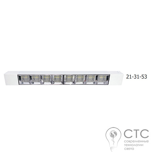 Трековий LED світильник Velmax V-TRL-L 20W 4100K білий - фото 1
