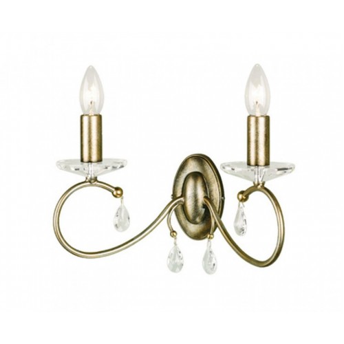 Настінний світильник ELSTEAD DY2 SILVER/GOLD - фото 1