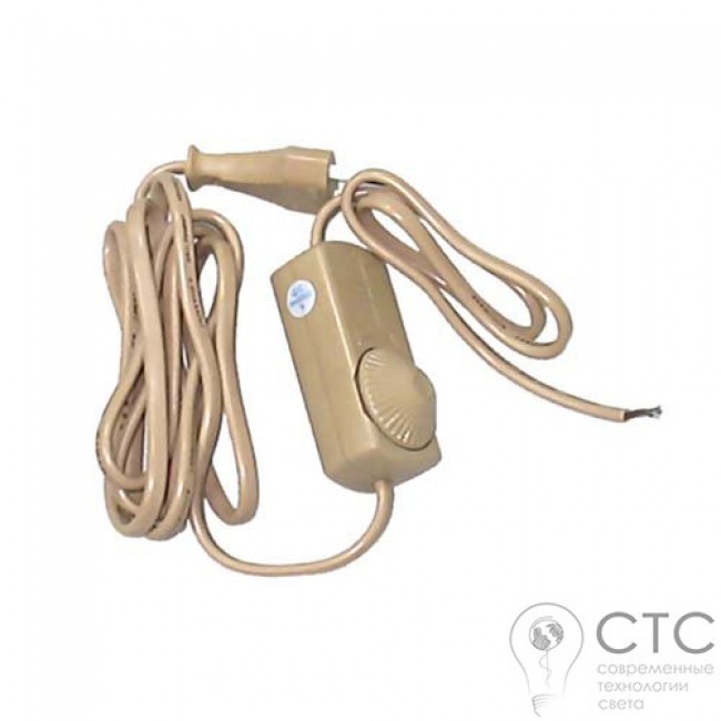 Сетевой шнур Feron DM103 с диммером 200W белый