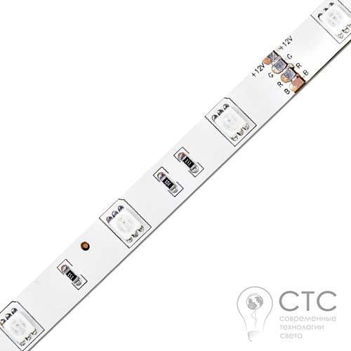 Светодиодная лента Feron LS606 30SMD/м 12V IP20 RGB - фото 2