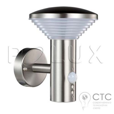 Уличное бра Polux Piramida GLM0011AUP-18SS+PIR 30DW (304377)