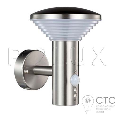 Уличное бра Polux Piramida GLM0011AUP-18SS+PIR 30DW (304377) - фото 1