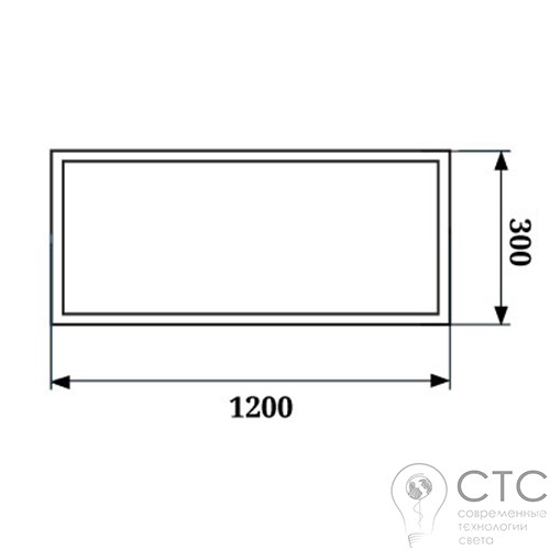 Светодиодный светильник Powerlux 36W LED 6000К универсальная - фото 2