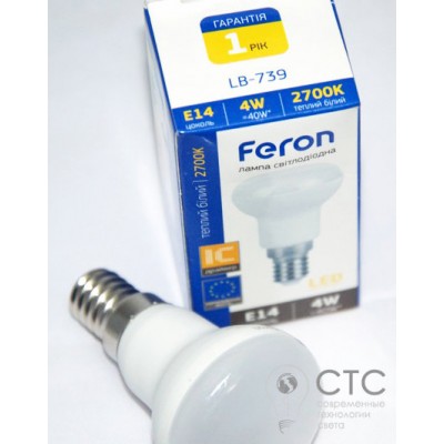 Світлодіодна лампа Feron LB-739 4W E14 2700K