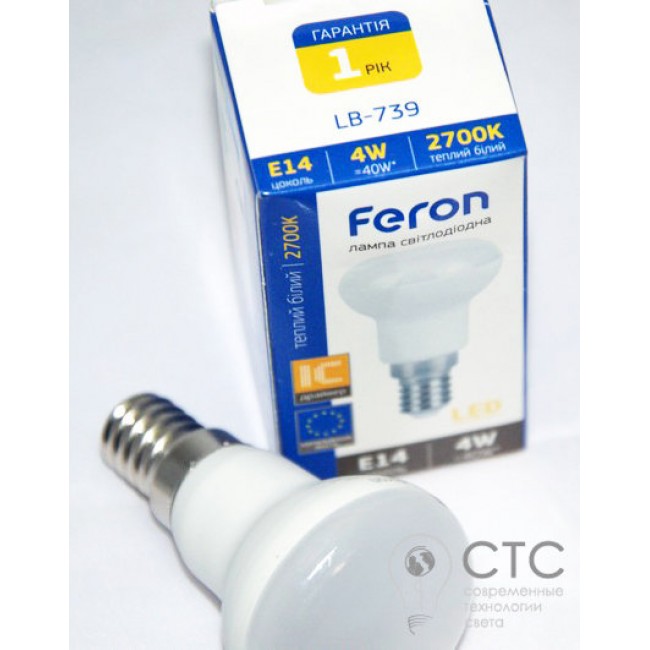 Светодиодная лампа Feron LB-739 4W E14 2700K