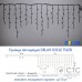 Гірлянда зовнішня Delux ICICLE 75 LED теплий білий/чорний 2х0,7м